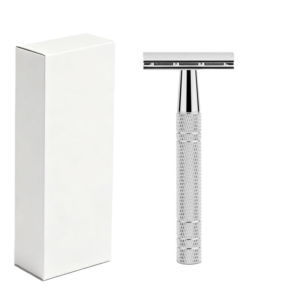 Old-Fashioned Double-Sided Razor for Men's Shaving