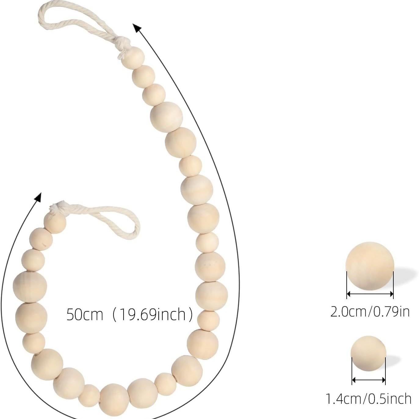 

2 шт. Северная Европа Деревянные Ins Стиль Деревянные Бусины Занавески Ремешки Ручное Плетение Хлопковая Веревка Ручная Работа Деревянные Бусины Занавески Завязки