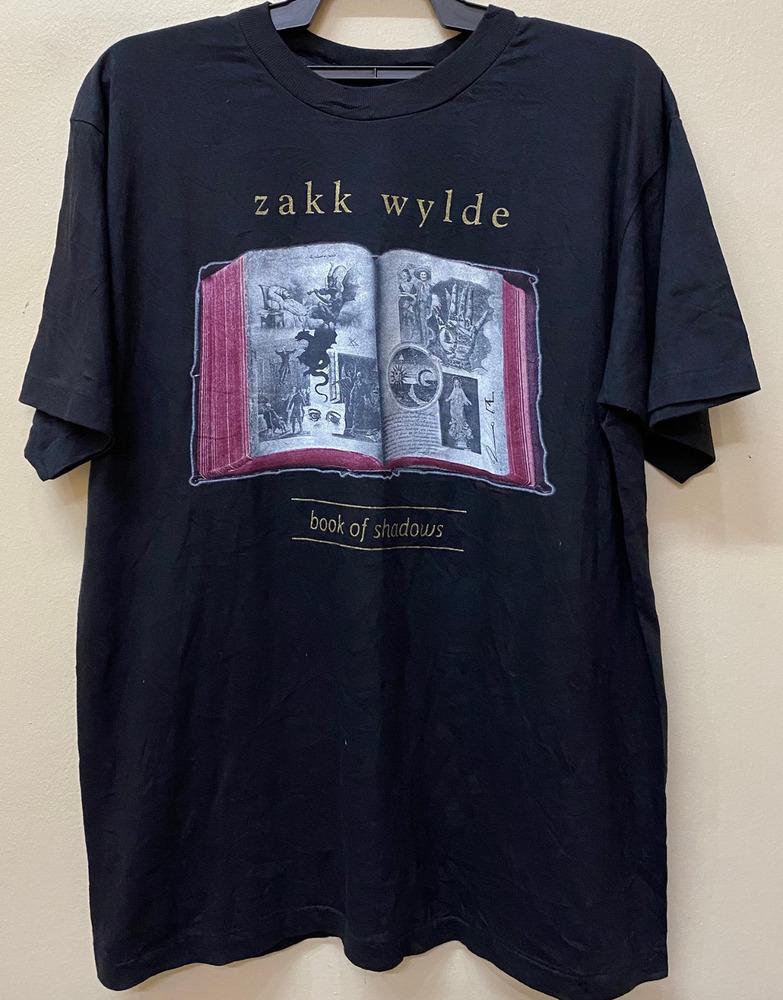 90s Zakk Wylde Books Of Shadow Shirt Classic Black Unisex Unisex T-Shirt M