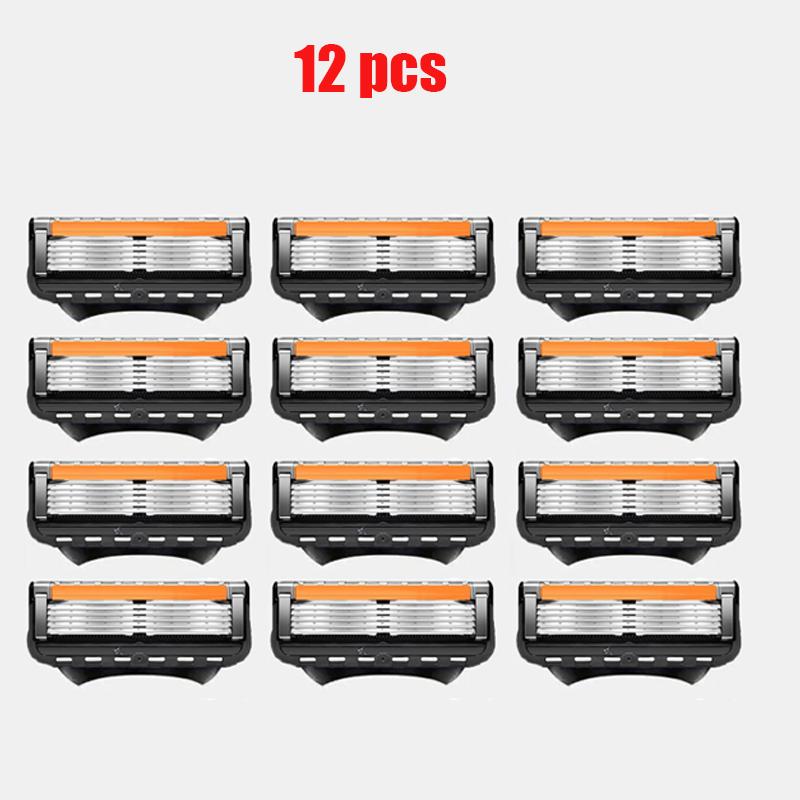 4/12/24 ks 5vrstvý pánský holicí strojek Fusion Pro Power na holení, holicí strojek, pánský obličej, vousy, zastřihovač chloupků, 5vrstvé břity, náhradní náplně