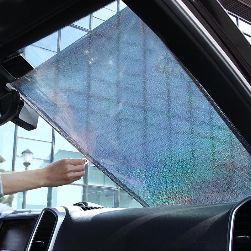 Car Suction Cup Blackout Curtains: Automatic Retractable Sunshade for Sun Protection and Heat Insulation