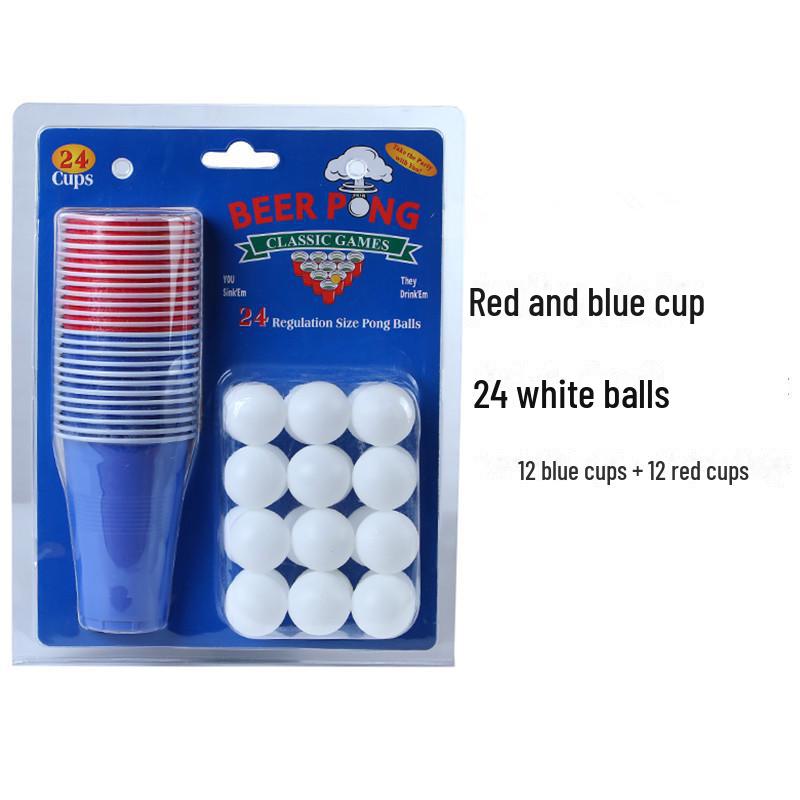 Beer Pong Fashion Mug Game Cup: American Style Drinking Toy Prop