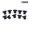 10Pcs Solid Rubber Hole Caps 3mm-12mm High Temperature Resistance T Type Silicone Seal Hole Plugs Dust-proof Gasket End Caps