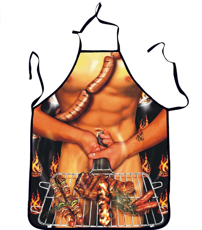 Superhero Women Men Apron Funny Novelty Chef Cooking Bbq Kitchen Aprons Cleaning