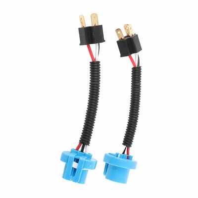 2Pcs Easy Install Headlight Wiring Harness Connector Auto Headlamp Harness  Auto Headlight