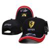 For Ferrari 488 812 296 F8 R Baseball Cap Embroidered Signature Men's Women's Cap Adjustable Baseball Outdoor Summer Sports Hat