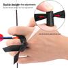 Double-Layer Archery Finger Guard for Recurve Bow – Protective Sports Gear for Three-Finger Shooting.