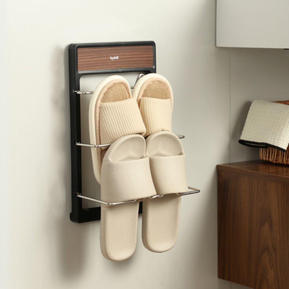 Suction Cup Pot Lid Rack 3 Layers Shoe Storage Shelf Portable Kitchen Organizer Rack  Home