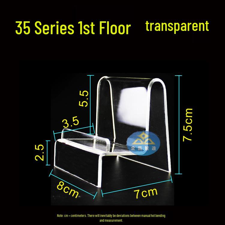 Acrylic Multi-Layer Display Stand for Wallets, Bags, Sample Toys, and Digital Accessories