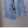 Spring Summer Women's Irregular A-line Denim Skirt Elastic High Waisted Buttocks Wrapped Skirts for Women Casual Clothing
