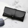 1Pcs Eyeglasses Case Sunglasses Box Glasses Case Women Leather Soft Glasses Bag Fashion Portable Sunglasses Box Bag Accessories
