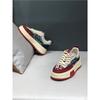 Spring color matching platform casual shoes lace-up sports shoes trendy shoes casual trend
