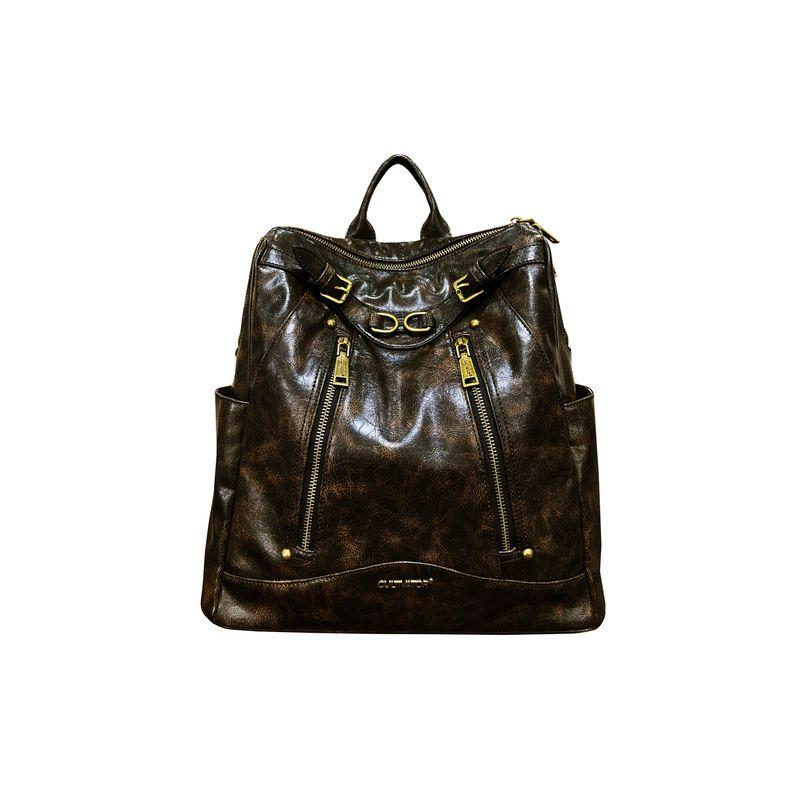 

Cultivator Distressed Work Clothing Motorcycle Backpack Dark Brown (In Stock)