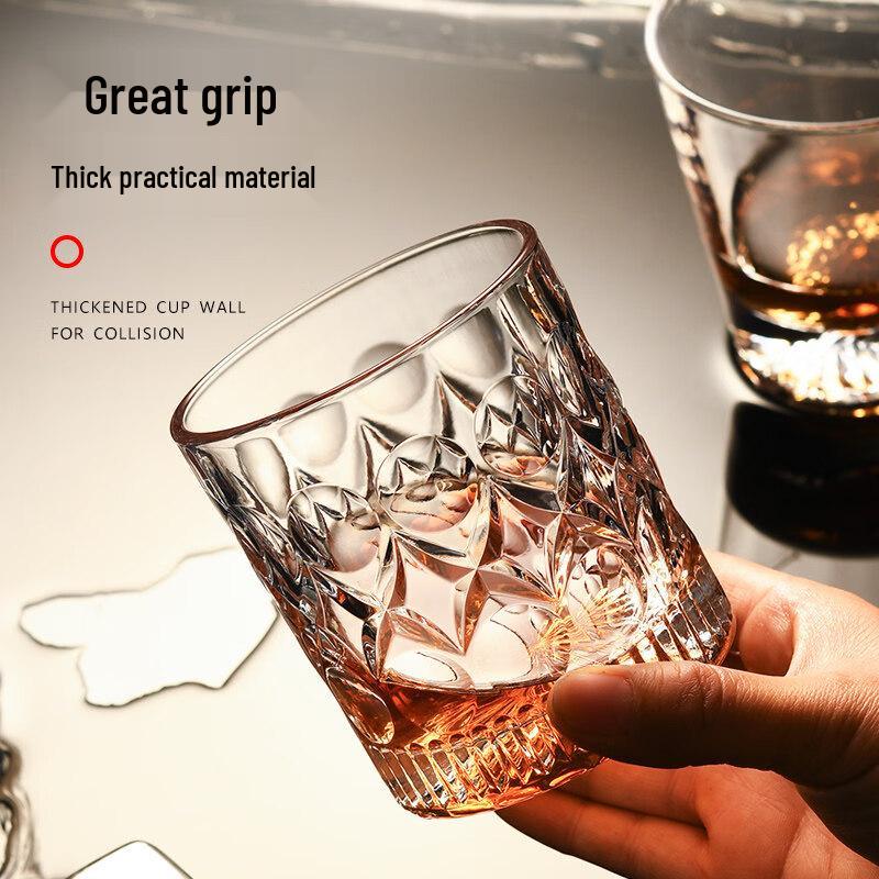 ZISIZ Crystal Whiskey Glass