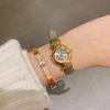 Damen Mini Kleine Zifferblatt Einfache Römische Retro Uhr Leder Feines Armband Nische Leichter Luxus Damen Uhr