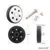 Mute Luggage Suitcase Replacement Wheels Wear-Resistant Suitcase Wheels Luggage Suitcase Wheels Suitcase Spinner Wheels