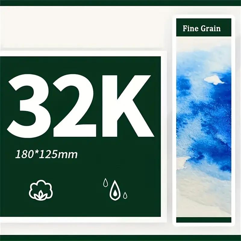 

20 листов 32K бумага для акварели 100% хлопок 4,9X7 бумага для акварели текстурированная поверхность акварель, без кислоты