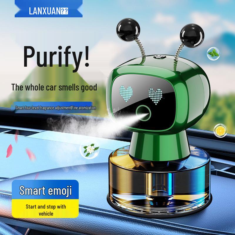 Intelligent Car Aromatherapy Machine: Automatic Spraying Air Freshener and Perfume Ornament