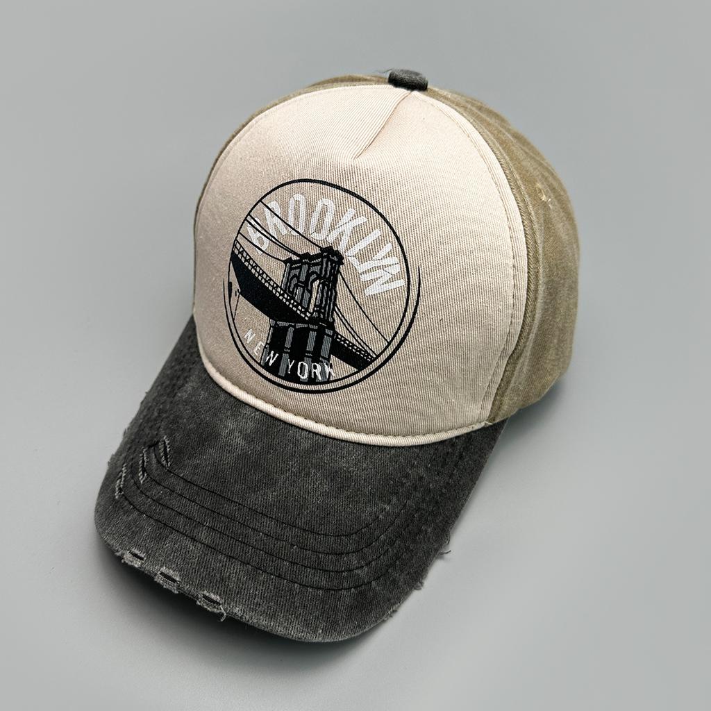 Cappelli da Baseball con Parasole per Moto Uomo Donna Cotone Stile Americano Retro Colori a Contrasto Moda Snapback Versatili Nuovi