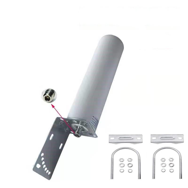 אנטנת 4G חיצונית: מגבר אותות עמיד למים רב-כיווני עם ממשק SMA כפול לפס מלא 3G, LTE ו-WiFi