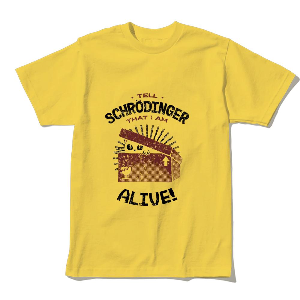 

Coolmind U0159-T2 100% Cotton Shcrodinger S Cat Print Men T Shirt Cool Exclusive Graphic Men Tshirt O-Neck Unisex Tee Shirt 2XL