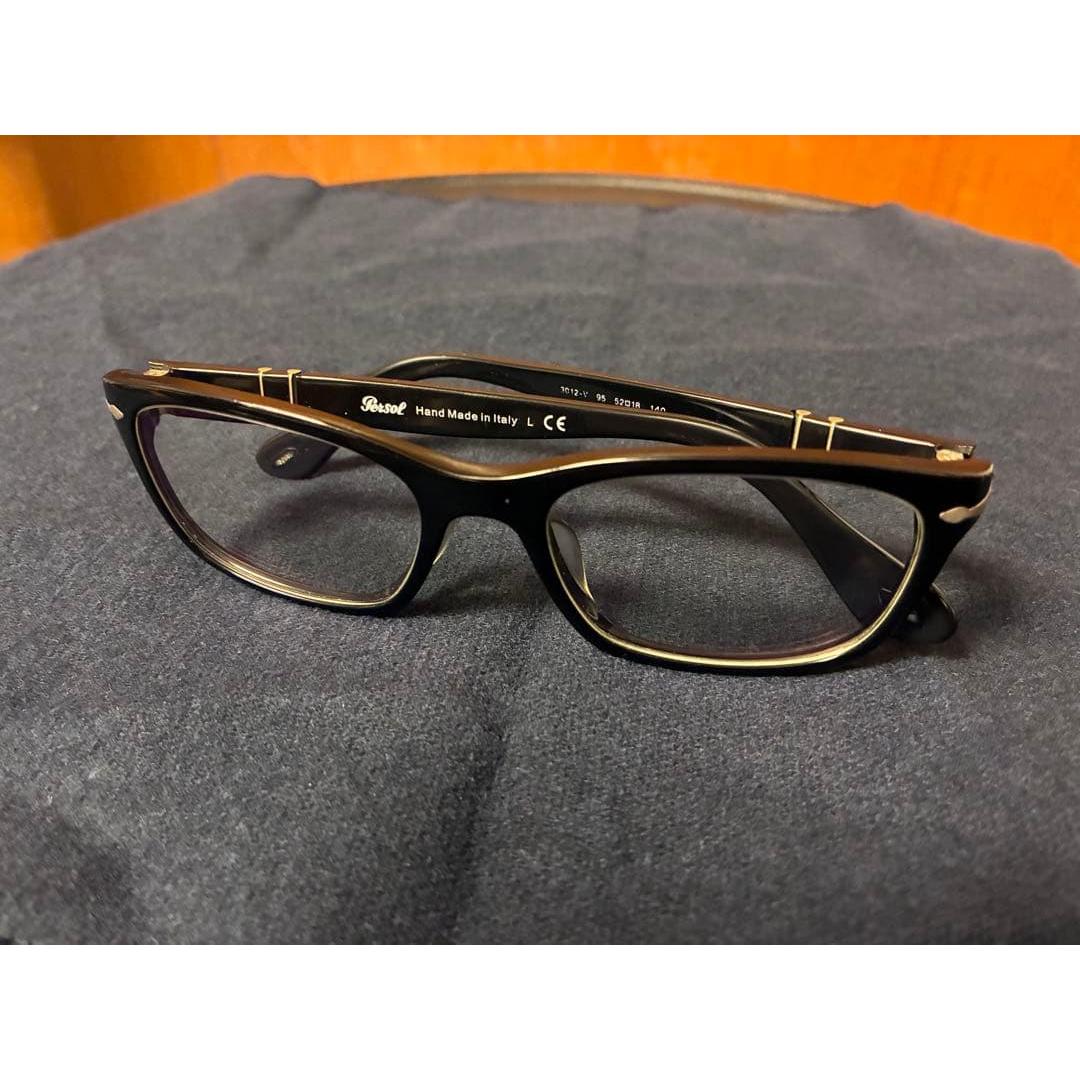 Used Persol 3012-v 52 black