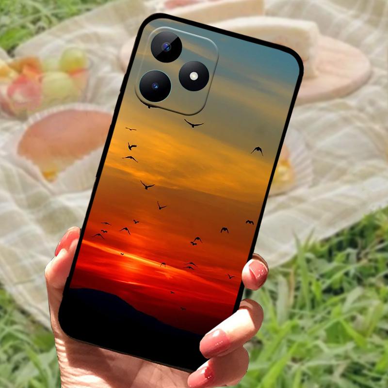 Case For Realme Note 50 Fashion Cool Soft Silicone Phone Cover Narzo N53 Protective Fundas For OPPO Realme C51 4G C53 TPU Bumper