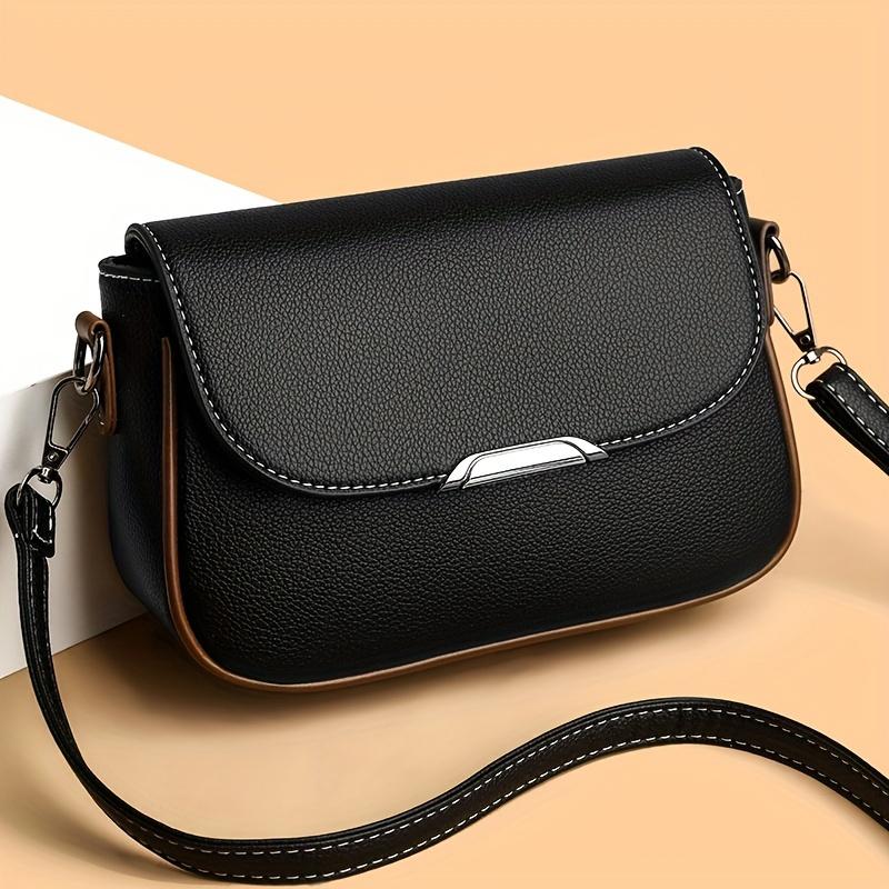 Flap crossbody bag, shoulder bag, suitable for women s daily use, crossbody bag, wallet