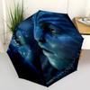 Biolumineszierender Regenschirm im Avatar-Stil: Automatisches Öffnen & Schließen, Faltbares Design, 8-Rippen-Eisenrahmen, Geeignet für Fans, Reisende, Täglichen Gebrauch