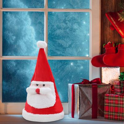 Electric Christmas Santa Hat Party Funny Winter Themed Cap Headwear Musical