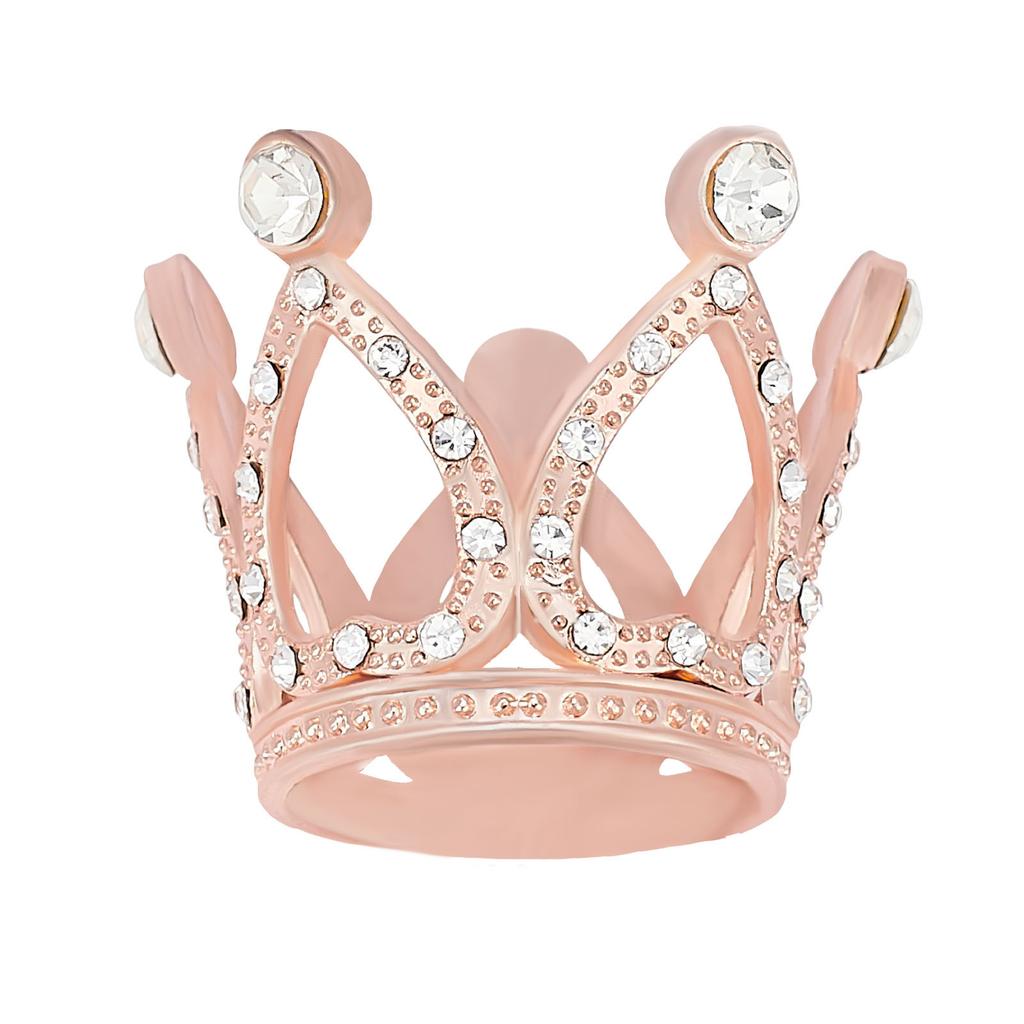 1/50pcs Mini Crown Cake Decoration Tiny Baby Small Pearl Tiara Crown Princess Topper Children Hair Ornaments Party Cake Decors