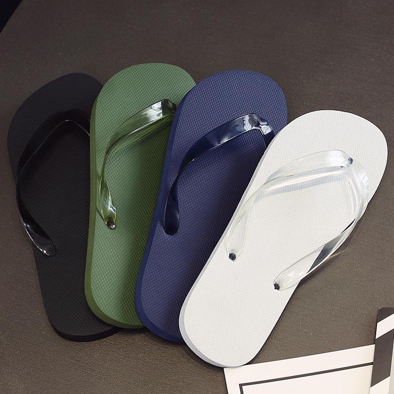 Flip-flops personalized home Internet celebrity summer sandals non-slip outer wear design wear-resistant men's new slippers sandals popular women