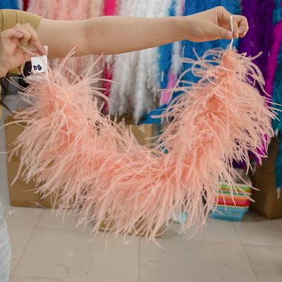 Boa di Lusso in Piume di Struzzo Naturali Lunghezza 50 cm Guarnizione in Piume di Struzzo Soffici Abbigliamento da Festa Manica Costume Personalizzato Piume