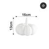 Pumpkin Ceramic Figurines Simulated Pumpkin Statue White Pumpkins Halloween Decorative Accessories Home Decoration Accessories