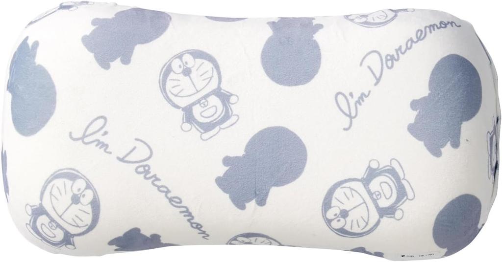 Marushin Doraemon Backrest Soft and Memory Hello Mini Perfect Gift for Birthdays and Product 2865004600 Cushion/Lumbar Pillow, Comfortable, Foam, "I'm