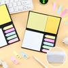 Stick Notes Flags, Colorful Index Tabs Index Flag Bright Color Page Index Sticker Page Makers Set for Page Bookmarks