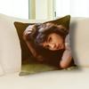 Singer C-Clairo Charm Polyester Printed Pillow Cover Square 30 40 45 50 60 65 cm Soft for Sofa Bed Car Home Decor