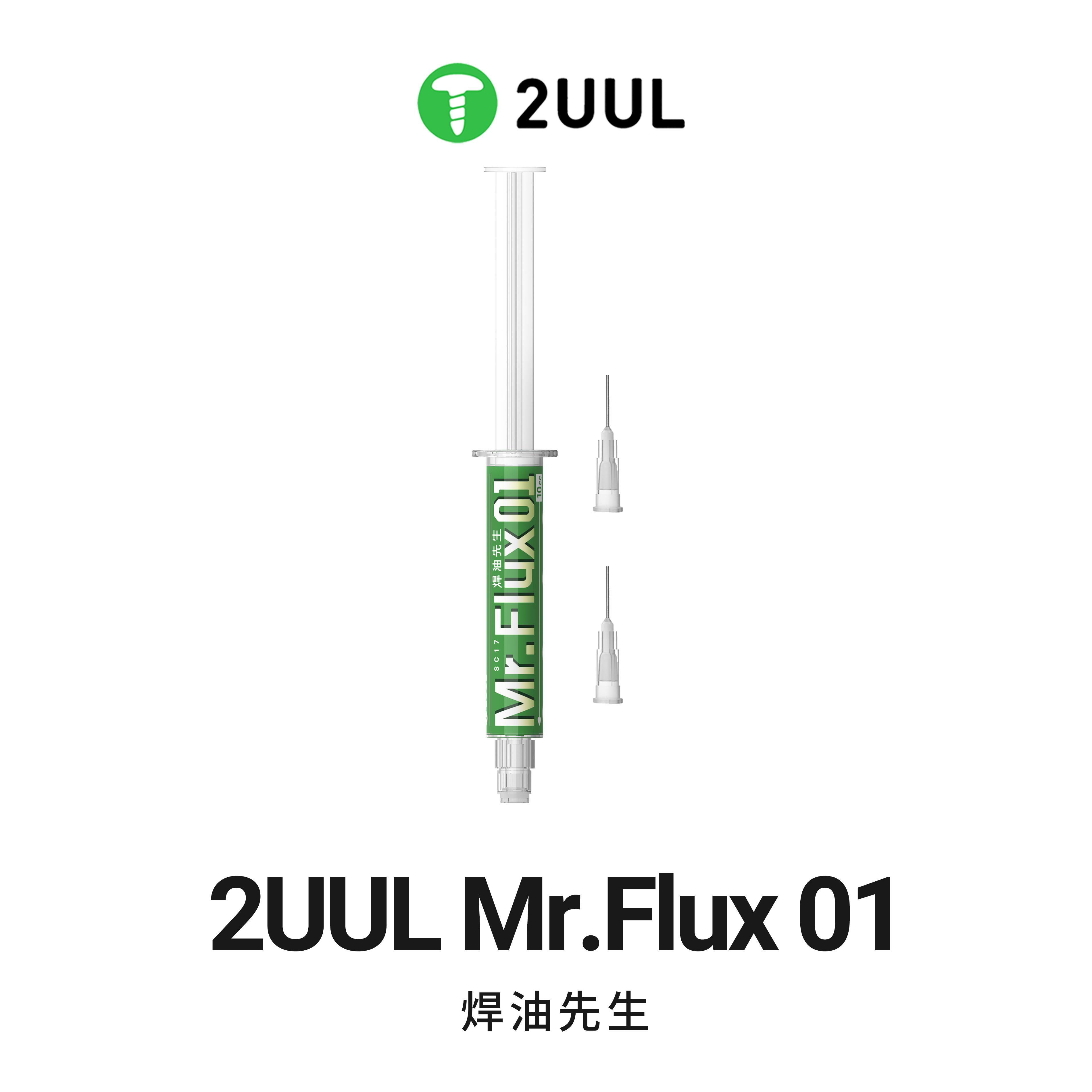 

2UUL Mr.Flux 01/Working for Thick Liquid With Superior Wetting Ability/Mobile And Electronics PCB repair Flux бежевий