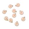 10Pcs Metal Enamel English Letters Charms Pendant For DIY Jewelry Making Necklace Bracelet Accessories