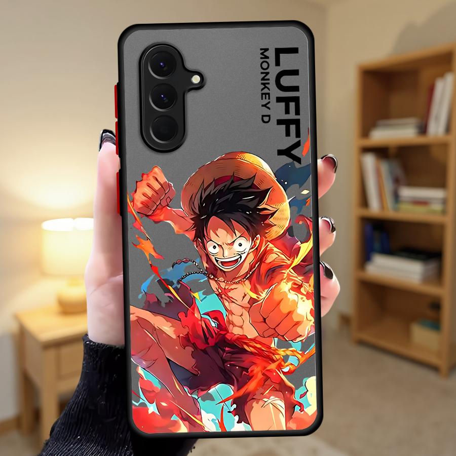 Carcasă Telefon Anime Luffy One Piece pentru Samsung Galaxy A14 A23 A52S A72 A73 A33 A35 A17 A52 A56 A55 A53 A34 A36 A16 A15 A54