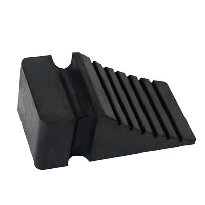 RV Wheel Chocks Rubber Tire Stopper Weight Sensing Wheel Wedge Garage Tire Stops Travel Trailer Accessories For Parking