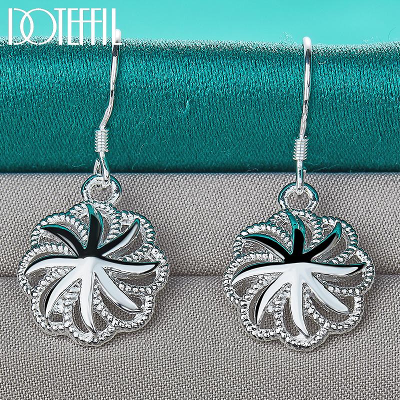 925 Sterling Silver Fashion Earrings Beautiful Jewelry