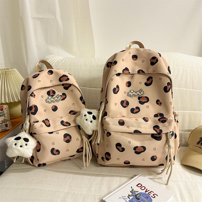 College Style Student Schoolbag Print Lightweight Backpack