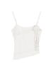 Original Wood Ear Flower Mesh Camisole for Women - Summer Vest