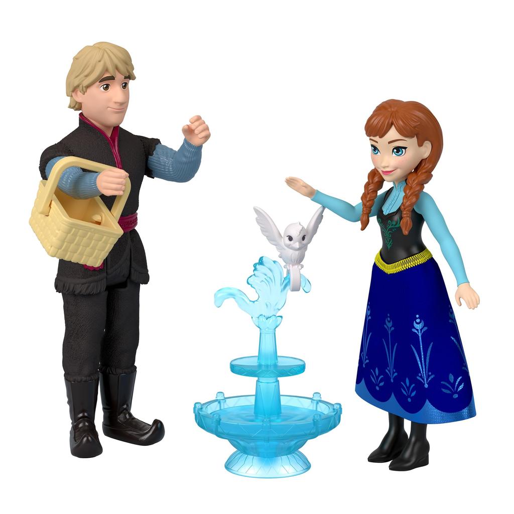 Mattel Disney Frozen Main Character Set Dolls House Play Set with 3 Mini Dolls and 1 Olaf Ages JJP89 (Mini Dolls) Dress-up & - 3+ - Multi-color