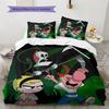 Cool Crew  Pattern Bedding Quilt Set  Home Decoration  Gift (1 * duvet cover + 2 * pillowcase  without core)