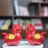Instant Wealth Ceramic Horse Figurine: Chinese Style Décor for Home, Shop, or Gift