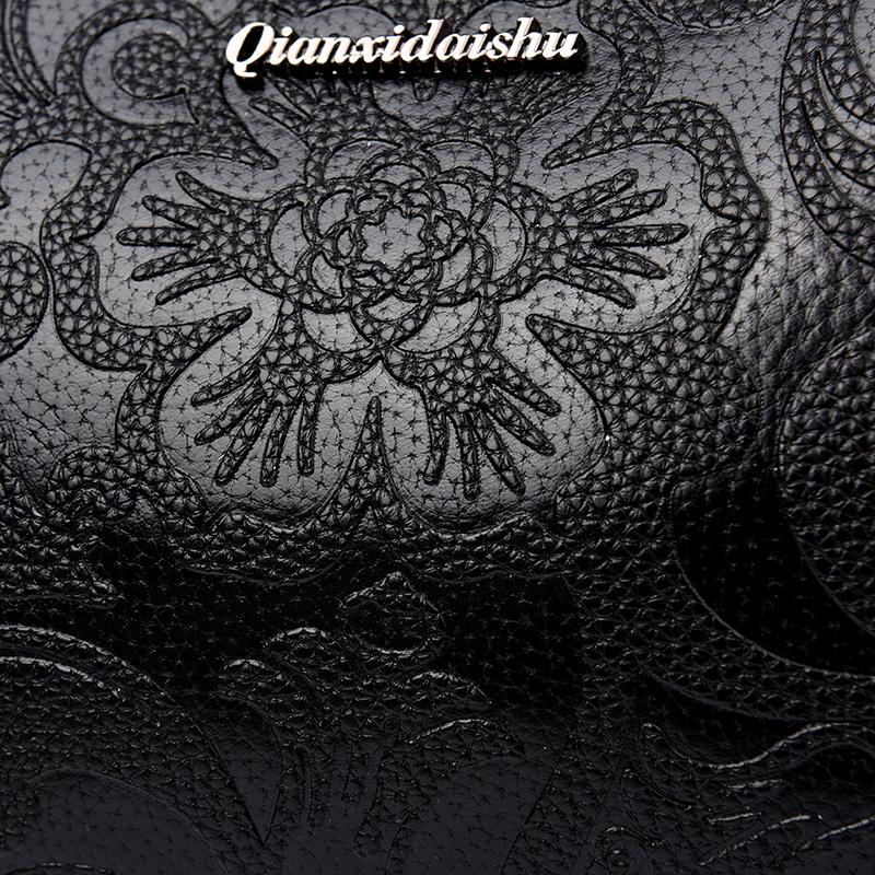 Elegante Borsa a Spalla in Ecopelle con Motivo Floreale per Donna Borsa a Tracolla Ispirata al Vintage