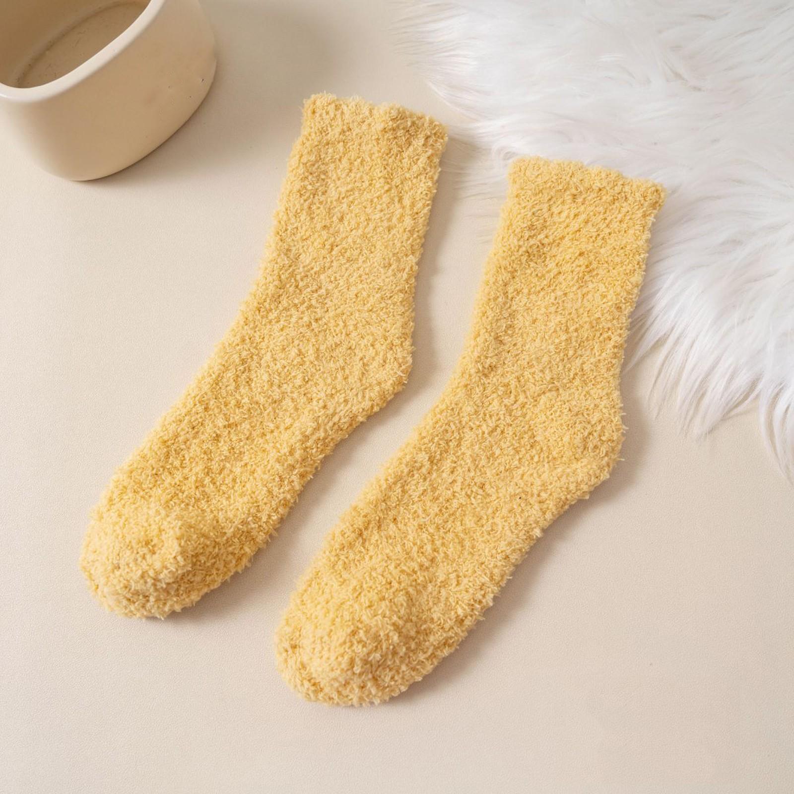 Женские носки без волос кораллового бархата — фото 4