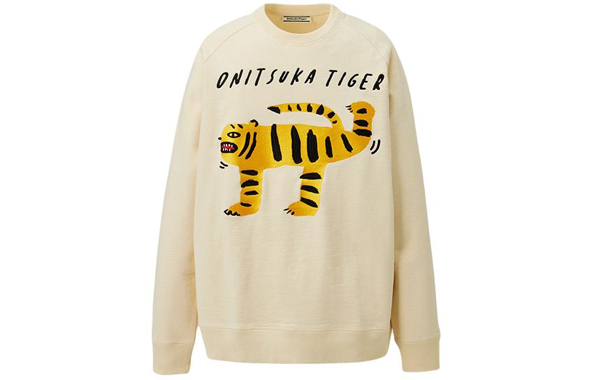 Onitsuka Tiger Sweatshirt Unisex Beige 2183A996-750 M
